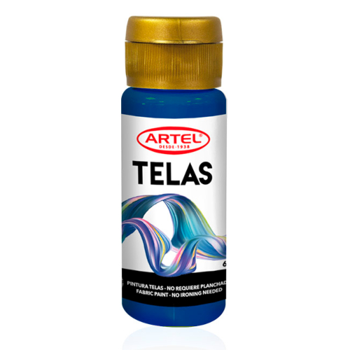 PINTURA TELA AZUL ULTRAMAR 60 ML ARTEL