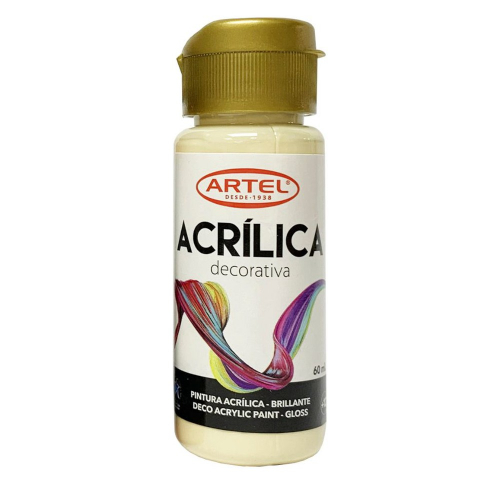PINTURA ACRILICA DECORATIVA MANTEQUILLA 60ML ARTEL