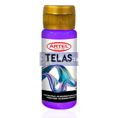 PINTURA PARA TELA VIOLETA 60 ML ARTEL