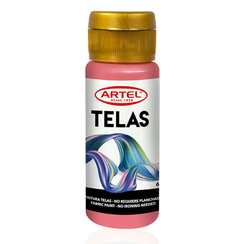 PINTURA TELA PASTEL ROSA 60 ML ARTEL