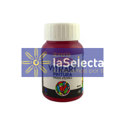 PINTURA VITRAT PARA VIDRIO ROJO 40ML ARTEL