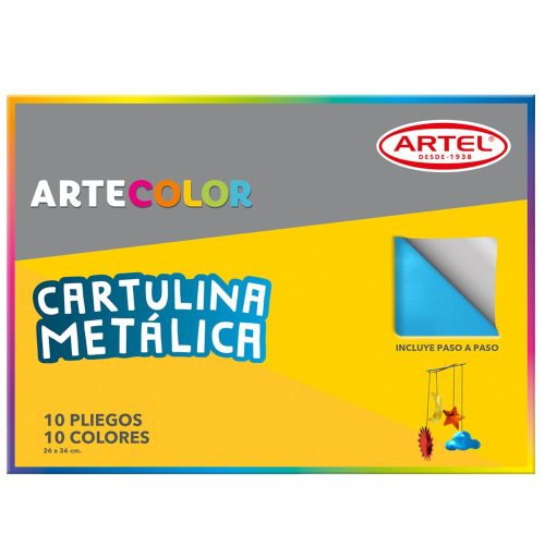 CARPETA DE CARTULINA METALICA ARTEL