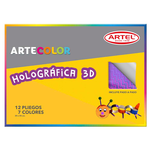 CARPETA ARTECOLOR HOLOGRAFICA 3D ARTEL