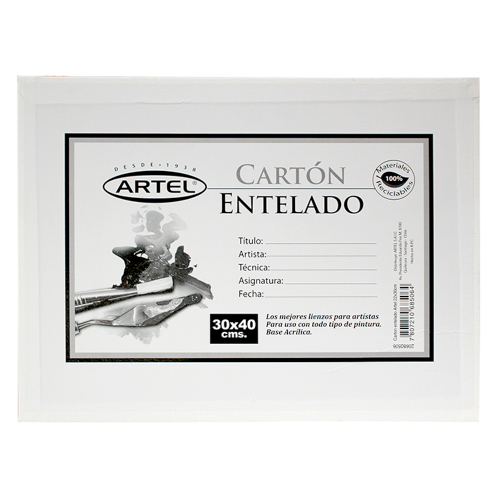 CARTON ENTELADO 30X40 CMS ARTEL