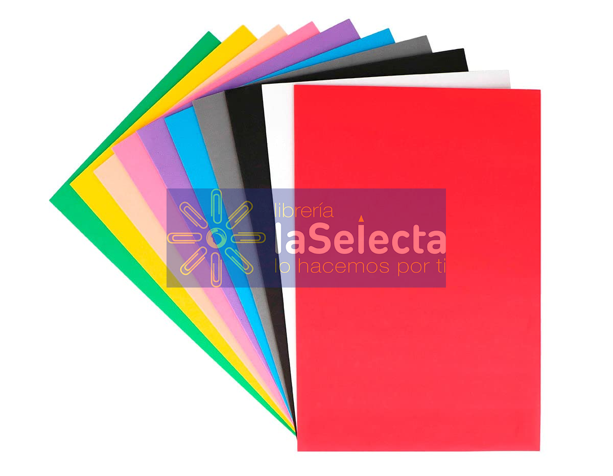 SET GOMA EVA 10 COLORES SURTIDA ARTE TOP