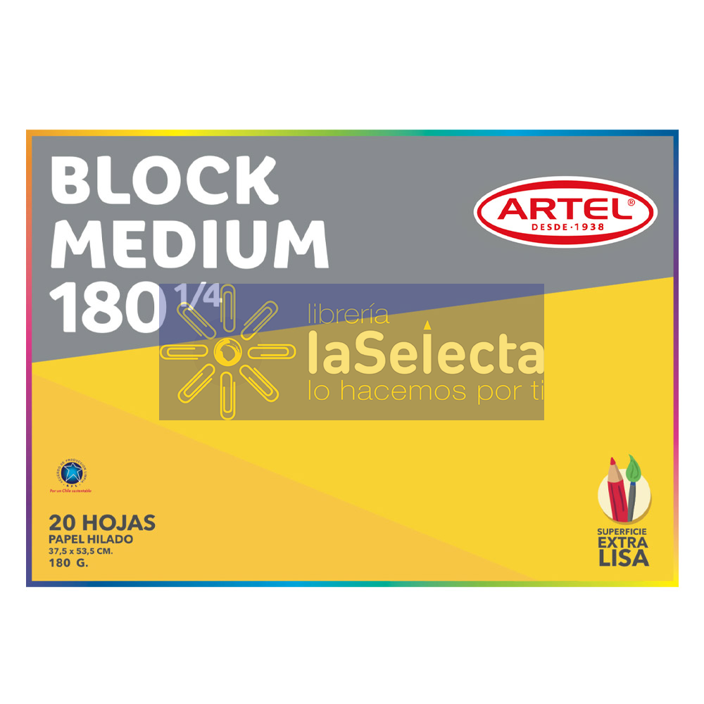 BLOCK MEDIUM 180 1/4 20 HJS 180 GRS ARTEL