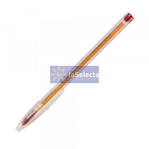 LAPIZ PASTA ORANGE PUNTA FINA ROJO BIC