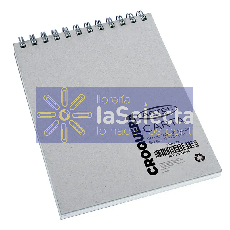 CROQUERA CARTA BOND 24 80 HJS ARTEL