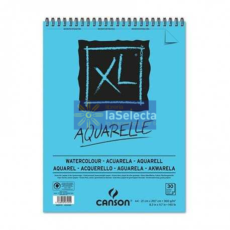 CROQUERA XL MIX ACUARELA 300 GR 15 HJS CANSON