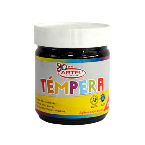 TEMPERA NEGRO N°21 100 ML ARTEL