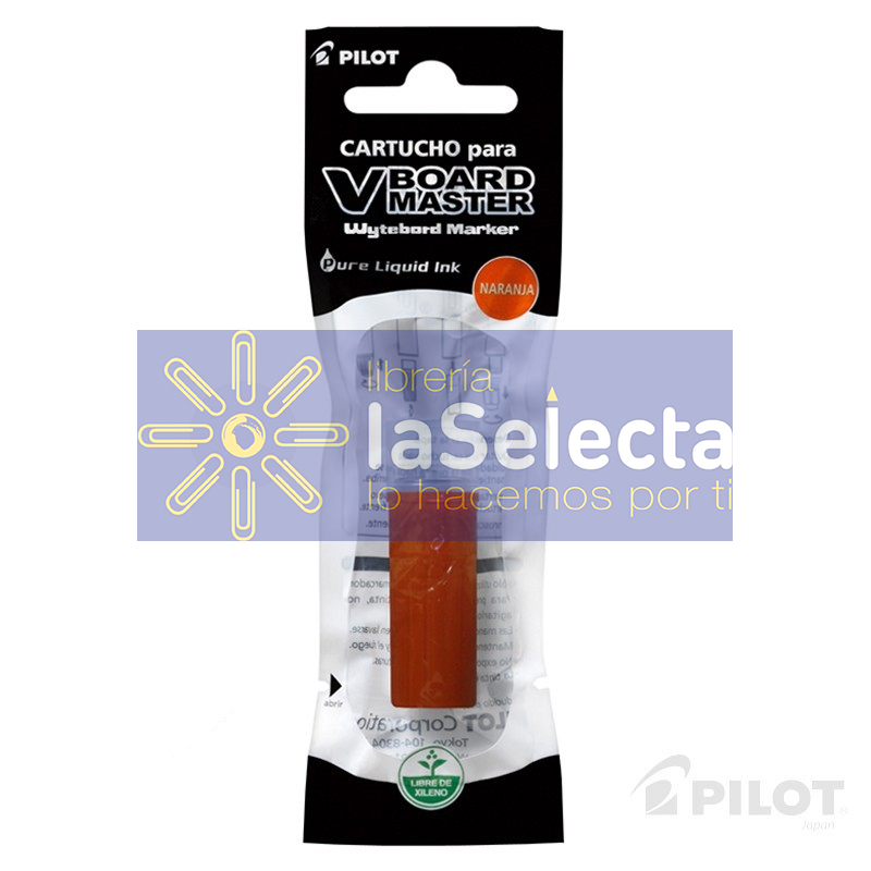 CARTUCHO DE RECARGA NARANJO V BOARD MASTER PILOT