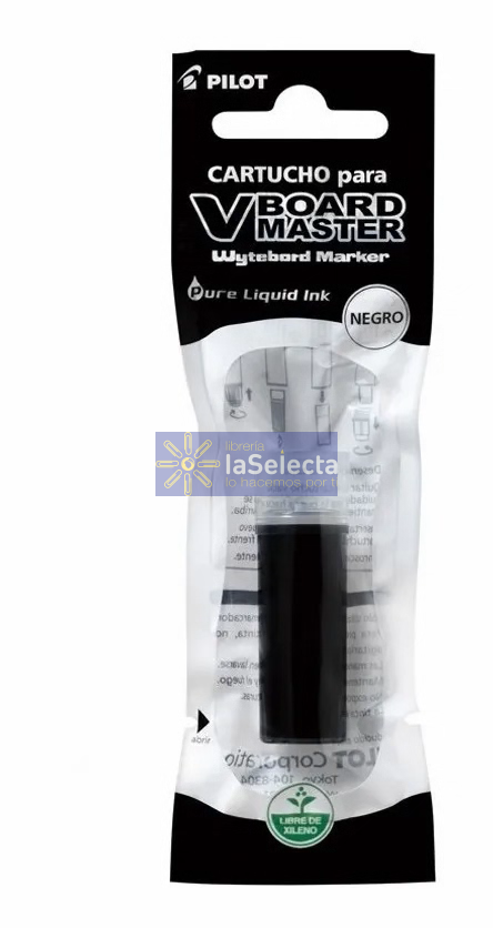 CARTUCHO DE RECARGA NEGRO V BOARD MASTER PILOT