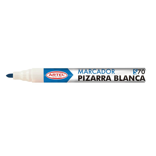 MARCADOR PIZARRA BLANCA CELESTE ARTEL