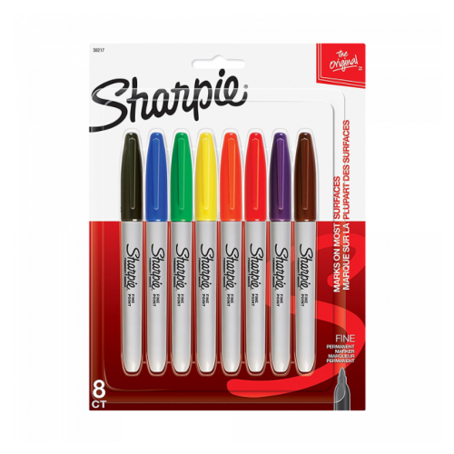 SET 8 MARCADORES SHARPIE