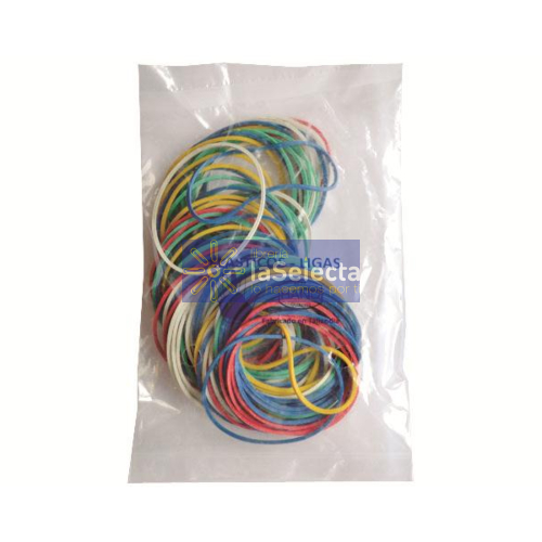 ELASTICO DE BILLETE COLORES 50G LA SELECTA