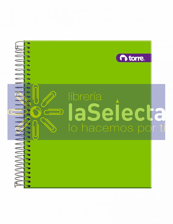 CUADERNO BOOK OFFICE 7MM 100 HJS TORRE