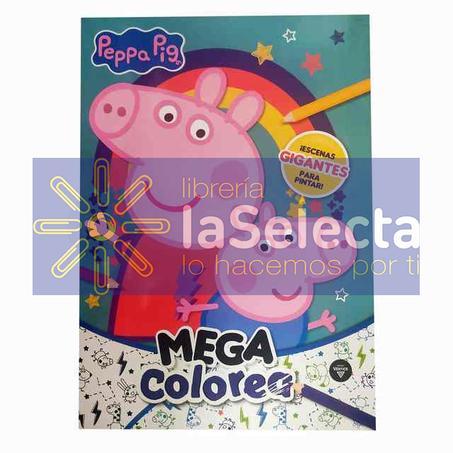 LIBRO PARA COLOREAR PEPPA PIG VERTICE