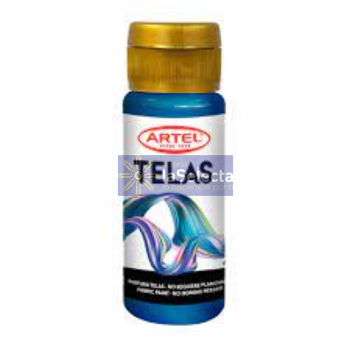 PINTURA TELA METALICO AZUL 60 ML ARTEL