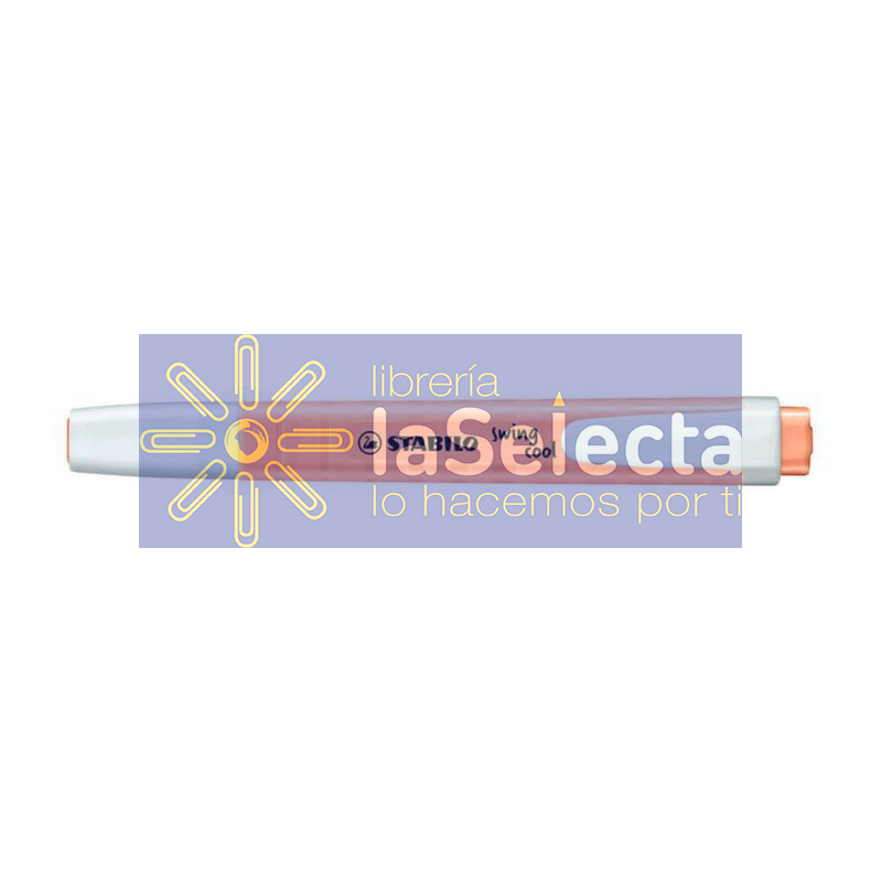 DESTACADOR SWING COOL CORAL PASTEL STABILO