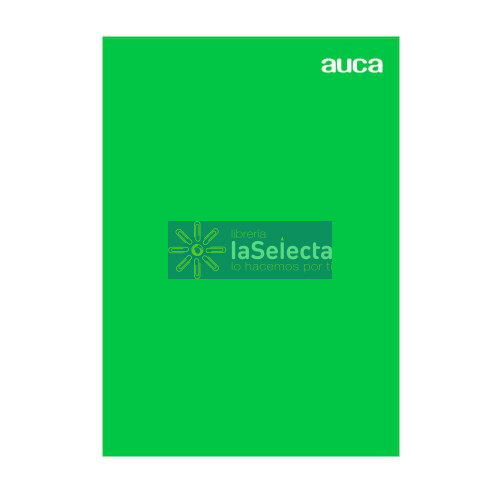 CARPETA PLASTIFICADA OFICIO VERDE AUCA