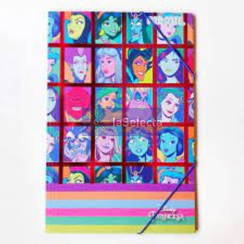 CARPETA CON ELASTICO OFICIO PRINCESA PROARTE