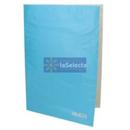 CARPETA PLASTIFICADA CON GUSANO OF CELESTE AUCA