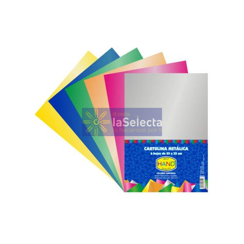 CARPETA DE CARTULINA METALICA 6 UN HAND