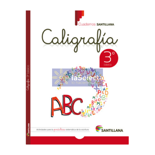 CUADERNO SANTILLANA CALIGRAFIA 3 BASICO SANTILLANA