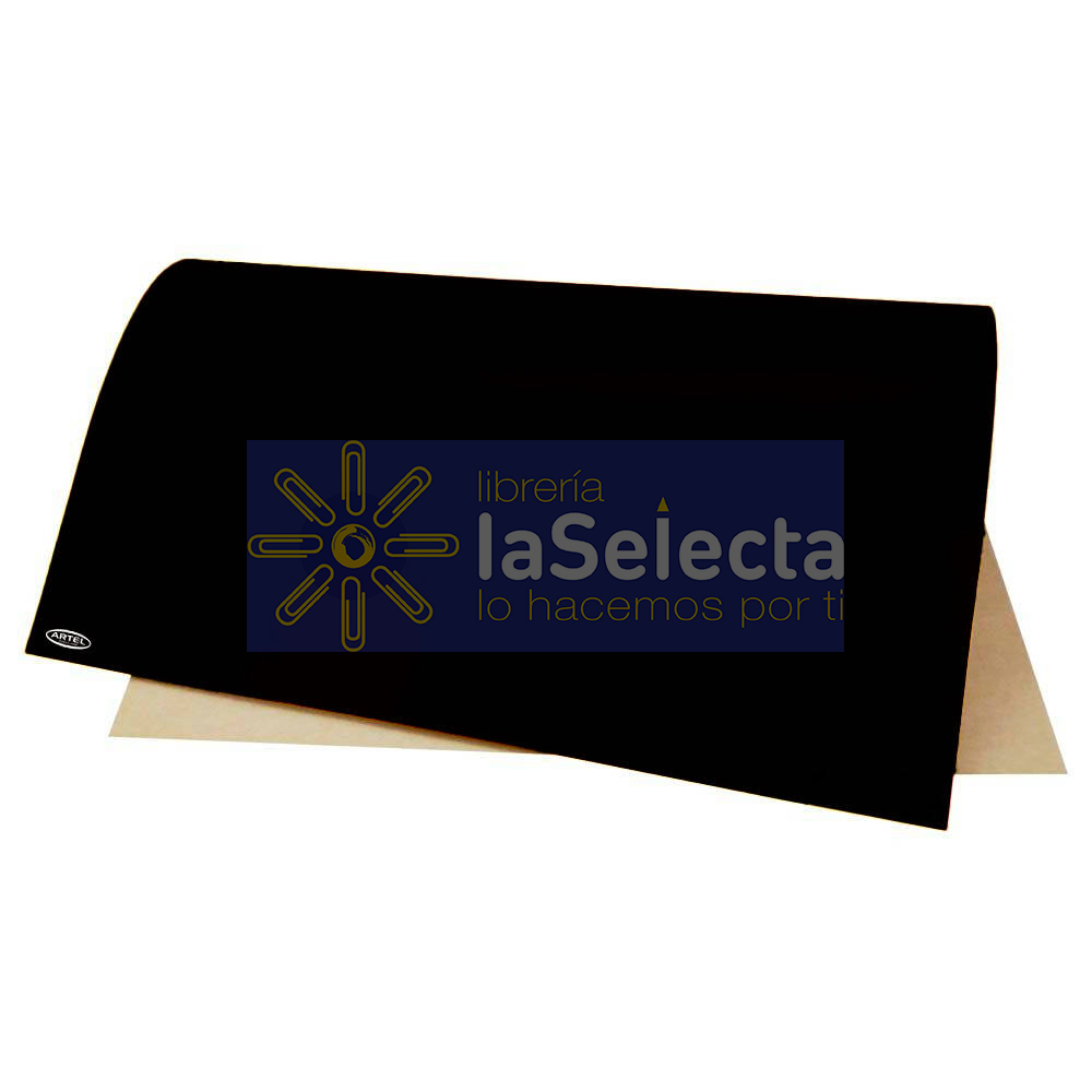 CARTON PINTADO NEGRO 55X77 CM 240 GR REVERSO MAULE MELIER