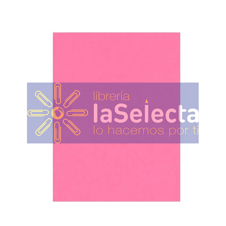 CARTON PINTADO ROSADO 55X77 CM 240 GR REVERSO MAULE MELIER