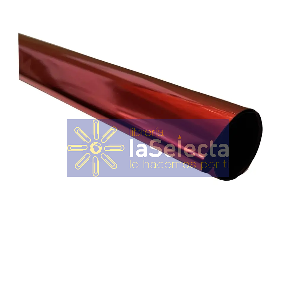 PAPEL METALICO 50X70 CM ROJO IMPORTADO