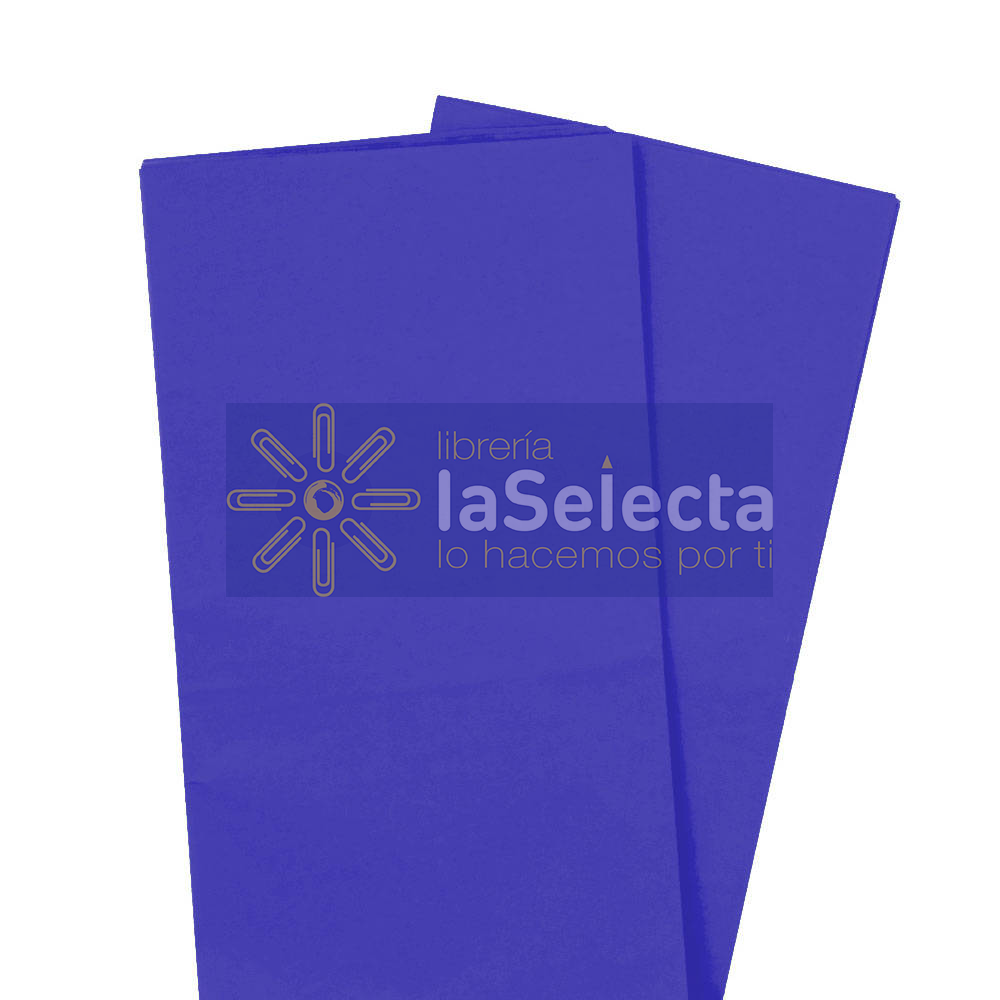PAPEL VOLANTIN 50X70 CM AZUL BANDERA 17 GR IMPORTADO