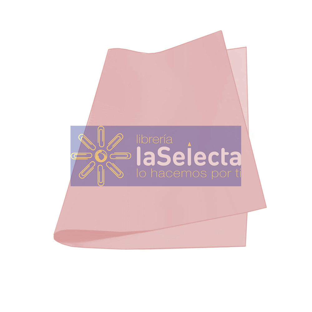 PAPEL VOLANTIN 50X70 CM ROSADO CLARO 17 GR IMPORTADO