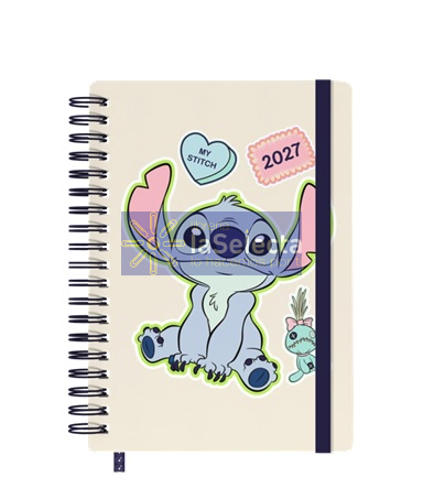 AGENDA 14X20CM STITCH 2027 (PREVENTA)