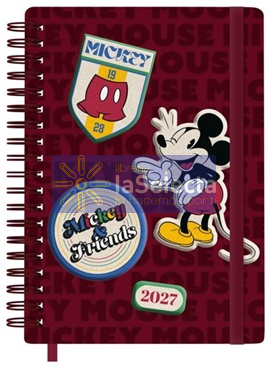 AGENDA 14X20CM MICKEY FRIENDS 2027 (PREVENTA)